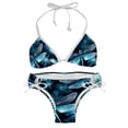 thumbnail image 1 of Dragonfly Detachable Sponge Adjustable Strap Bikini Set Two-Pack Swim Suits - Ideal for All Your Swimming Scenes!, 1 of 6
