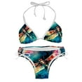 thumbnail image 1 of Dragonfly Detachable Sponge Adjustable Strap Bikini Set Two-Pack for Various Scenes, 1 of 6