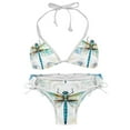 thumbnail image 1 of Dragonfly Detachable Sponge Bikini Set | Adjustable Strap One-Piece Swimsuits, Two-Pack, 1 of 6