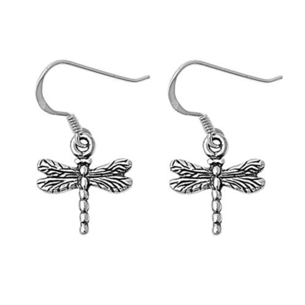 ALL IN STOCK Dragonfly Devil's Needle Dangle Earrings Sterling Silver