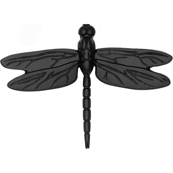 Dragonfly Door Knocker - Matte Black (Standard Size)