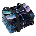 thumbnail image 1 of Dragonfly Double Layered Insulated Lunch Bag with Two Compartments - Large Capacity Hand Carry Meal Bag for Refrigerated Food Storage - 7.1x11.4x16.1 Inches, 1 of 6