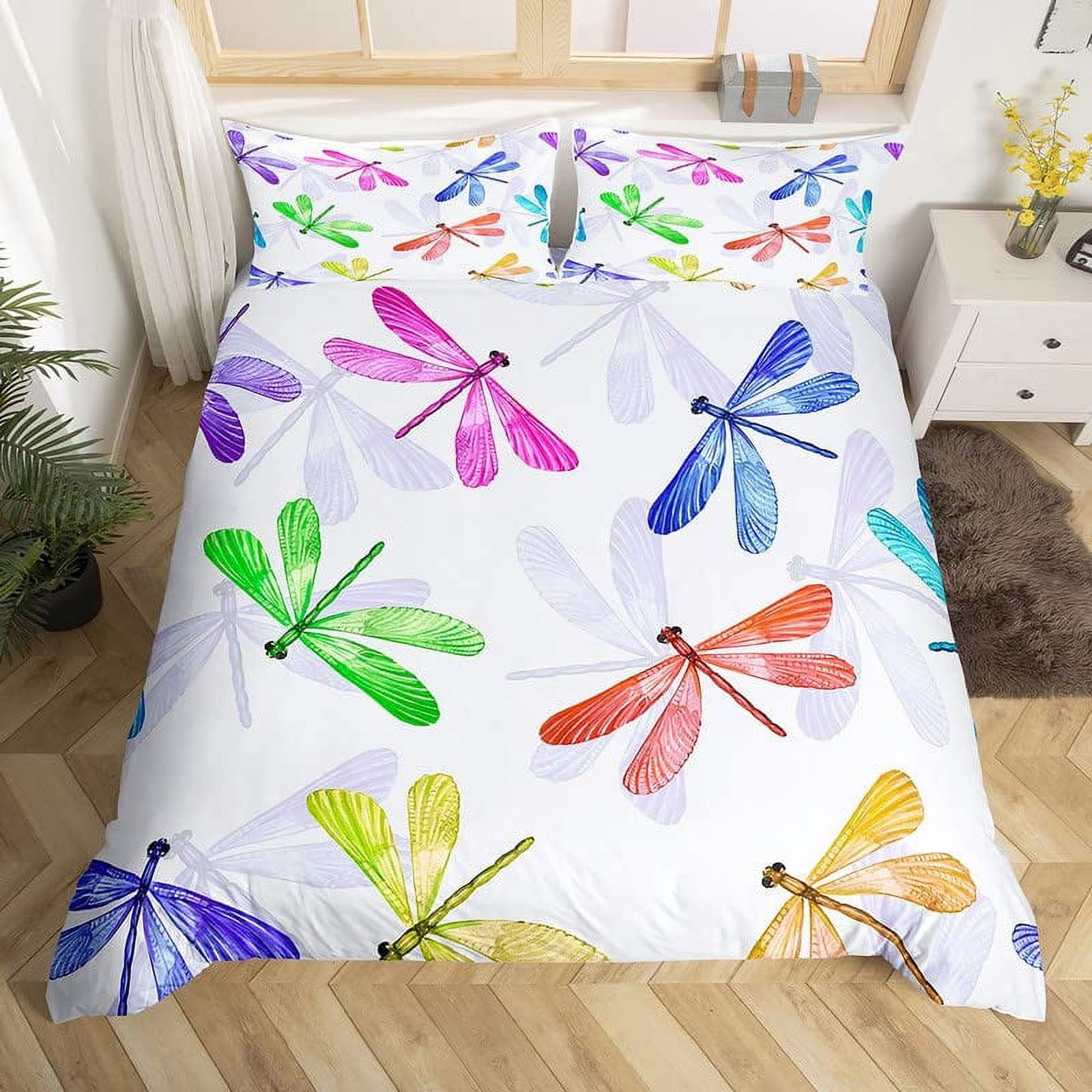 Purple Dragonfly WJ2802066CL Duvet Cover Set main image 0