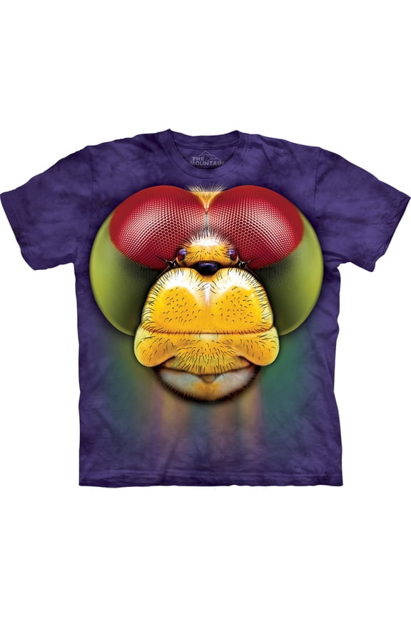 Dragonfly Face Kids T-Shirt - Kids Medium