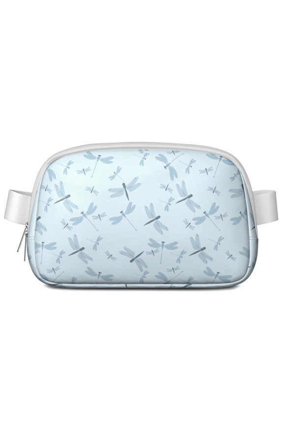 Dragonfly Fanny Pack for Women – Nature Inspired Waist Bag with Artistic Insect Print, Lightweight Belt Bag with Patterned Design for Nature & Insect Lovers