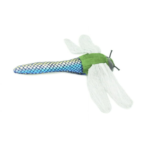 Dragonfly Finger Puppet, Very Nice Plush Dragon Fly, Stuffed Insect, Educational, Realistic, Lifelike Model, Gift, 7" FM04 B233