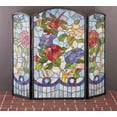 thumbnail image 1 of Meyda Tiffany 27234 Dragonfly Flower Folding Fireplace Screen, 40" Width x 34" Height, 1 of 2