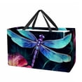 thumbnail image 1 of Dragonfly Foldable Reusable Large Capacity Oxford Cloth Storage Bin, Laundry Basket, 1 of 7