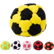 Dragonfly Footbag,32-Panel Hacky Footbag Sacks Spiral Pellet Filled Footbag Ball, Soft Durable Soccer Style Kick Bag for Foot Coordination Training, Outdoor Play, Stress Relief Toy#E