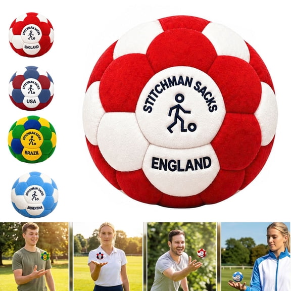 Dragonfly Footbag,Funny Hacky Kick Sack Balls,Soft Plush Footbags,Durable Fleece Juggling Balls,Vibrant Sports Design for Indoor Outdoor Play, Party Favors, Coordination Training(A)