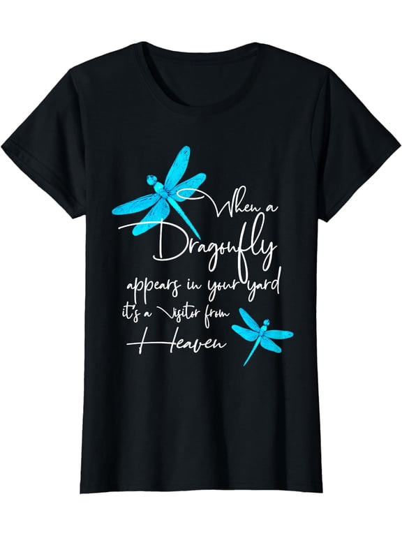 Dragonfly Gift for women spiritual faith dragonflies lovers T-Shirt