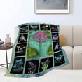 thumbnail image 1 of Dragonfly Gifts Blanket Dragonfly Decor Throw Blankets Cozy Fleece Flannel Blanket Soft Warm Plush Lightweight Bedding Blanket Dragonfly Gifts for Women Teens Kids for Couch Sofa Bed 60"X80", 1 of 6