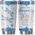 thumbnail image 1 of Dragonfly Gifts Tumbler 20oz - Dragonfly Gifts For Women Unique - Dragonfly Lover Gifts - Dragonfly Lovers Gift - Dragonfly Tumbler Birthday Present - Cool Dragonfly Gift Cup - Dragonfly Mug, 1 of 6