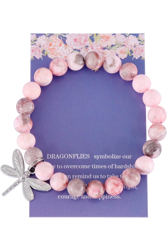 Dragonfly Gifts for Women Her Mom Aunt Lovers Birthday Beads Dragonfly Bracelets