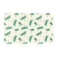 thumbnail image 1 of Dragonfly Green Front Door Mat, Indoor Mats for Bedroom Bathroom Kitchen, Floor Mat Non-Slip, Soft Carpet Floor Cover Machine Washable Entryway Mat - 20x31.5in, 1 of 5