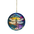 thumbnail image 1 of Dragonfly Home Wall Art Decor, Light Catcher Pendant, Hanging Decoration, Home Decoration Pendant, Window Decoration, Living Room, 1 of 7