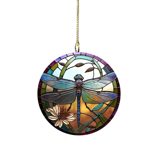 Dragonfly Home Wall Art Decor, Light Catcher Pendant, Hanging Decoration, Home Decoration Pendant, Window Decoration, Living Room