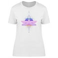 thumbnail image 1 of Dragonfly In Color Geometric  T-Shirt Women -Image by Shutterstock, Female 3X-Large, 1 of 2