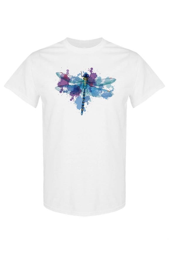 Dragonfly In Colors T-Shirt Women -SPIdeals Designs, Female x-Large