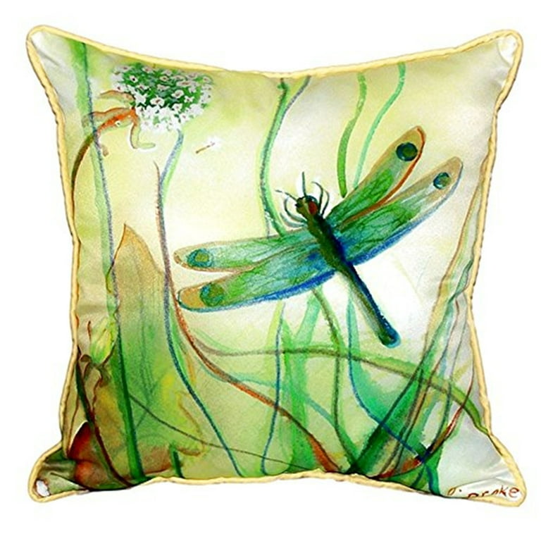 Dragonfly Indoor Outdoor Throw Pillow Walmart