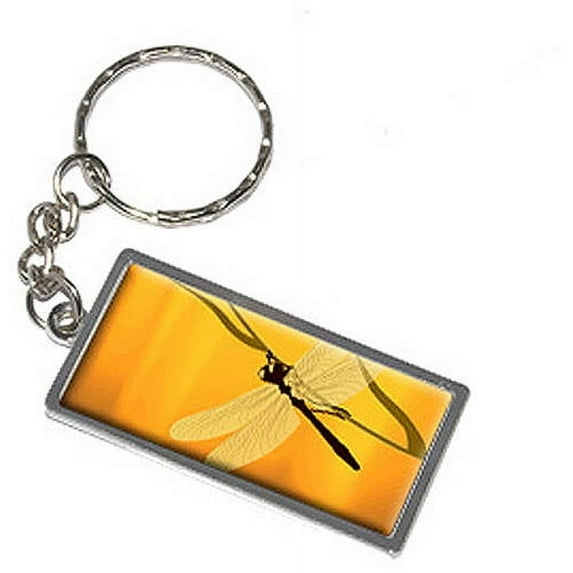 Dragonfly Keychain Key Chain Ring