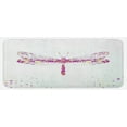 thumbnail image 1 of Dragonfly Kitchen Mat, Futuristic Featured Dragonfly with Spot Effects Properties Winged Flying Theme, Plush Decorative Kitchen Mat with Non Slip Backing, 47" X 19", Purple Yellow, by Ambesonne, 1 of 1