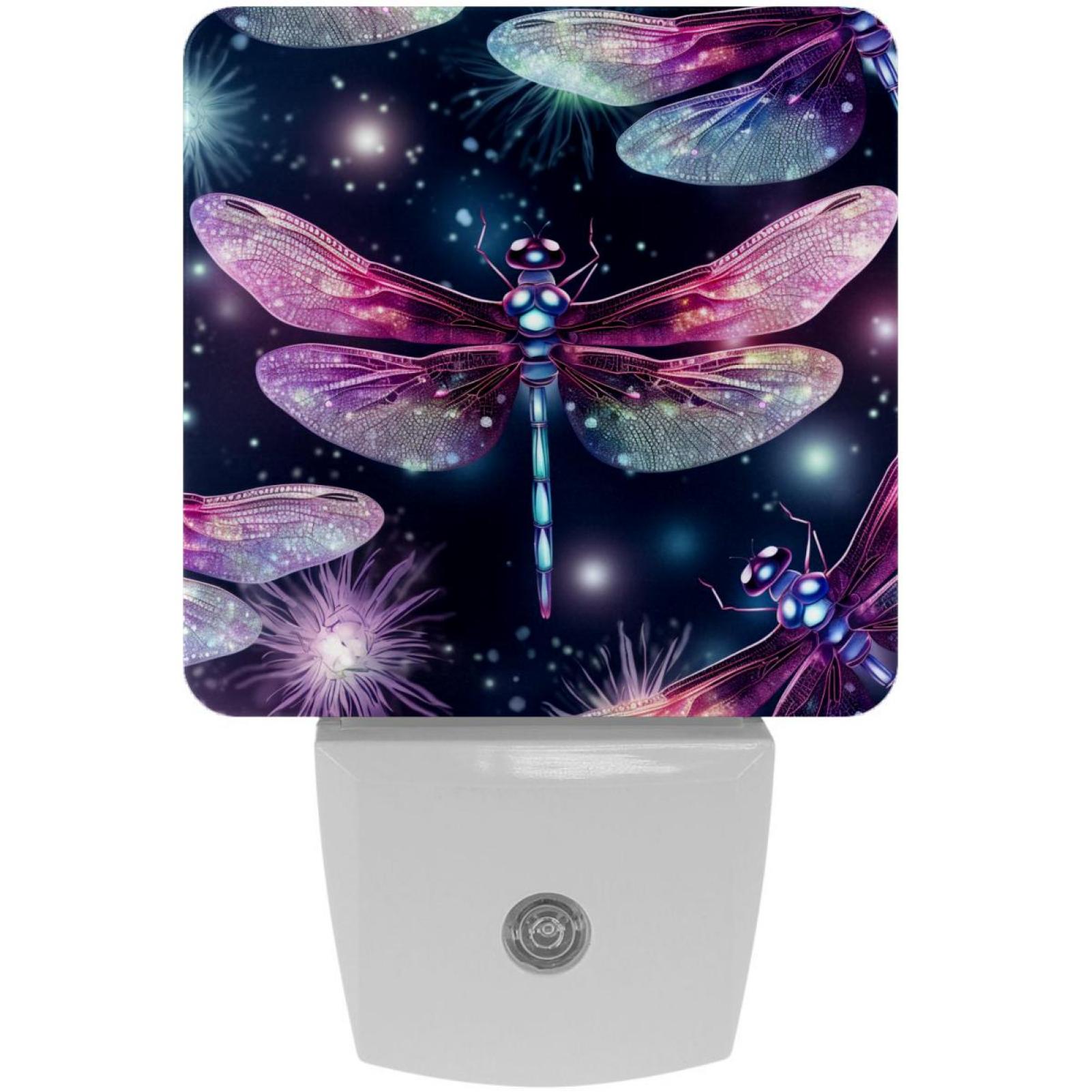 Dragonfly LED Square Night Lights Stylish and EnergyEfficient Room
