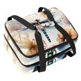 thumbnail image 1 of Dragonfly Large Capacity Double Layered Insulated Refrigerated Lunch Bag with Two Compartments, Carry Handle - 7.1x11.4x16.1 Inches, 1 of 6