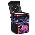 thumbnail image 1 of Dragonfly Mini Trash Can for Car: Foldable, with Lid, Leak-Proof, Hanging Storage Bag - Car Garbage Can, 1 of 6