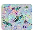thumbnail image 1 of Dragonfly Mousepad Colorful Glitter Pastel Nature Insect Design, 1 of 6