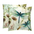 thumbnail image 1 of Dragonfly Pillow Covers and Throw Pillow Inserts - Set of 2, Available in 16x16, 18x18, and 20x20 Inches, Featuring Unique Patterns for Home Decor, 1 of 6