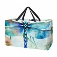 Dragonfly Premium Oxford Cloth Picnic Basket Reusable, Foldable