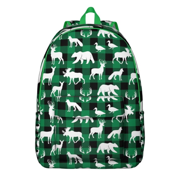 Dragonfly Print Backpack – Nature Insect Lovers Pattern Bookbag with Artistic Dragonfly Design for School and Travel