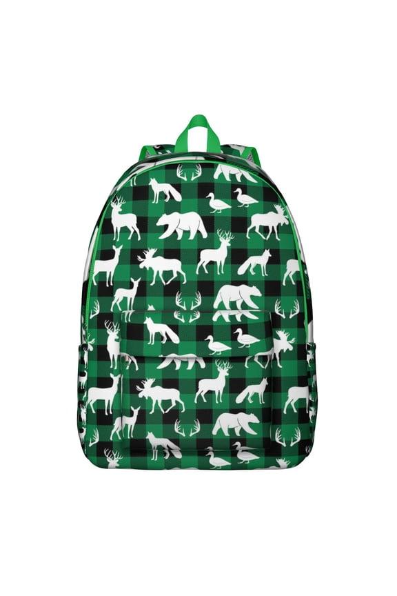 Dragonfly Print Backpack – Nature Insect Lovers Pattern Bookbag with Artistic Dragonfly Design for School and Travel