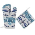 thumbnail image 1 of Dragonfly Print Oven Gloves And Pots Stand Set Oven Gloves And Pot Racks Pot Racks And Oven Gloves Set, 1 of 9