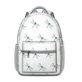 thumbnail image 1 of Dragonfly Print Waterproof School Backpack - Ergonomic Student Bookbag with Spinal Support, Breathable Padded Straps & Organized Storage for Teens, College Students & Nature Lovers, 1 of 5