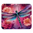 thumbnail image 1 of Dragonfly Printed Square Desk Mat Mousepad, 8.3x9.8 Inch, Non-Slip Rubber Bottom, Suitable for Office and Gaming, 1 of 6