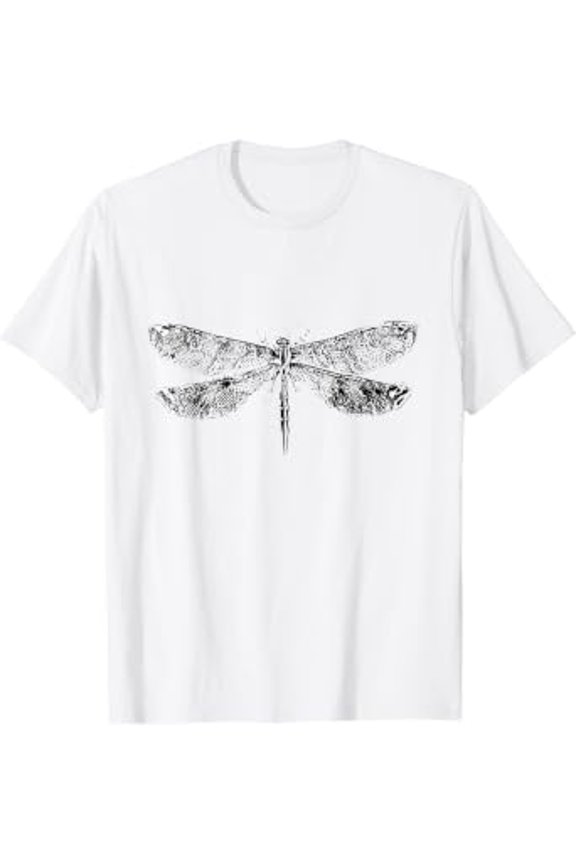 Dragonfly Shirt Insect Colourful Wings Women Men Children T-Shirt