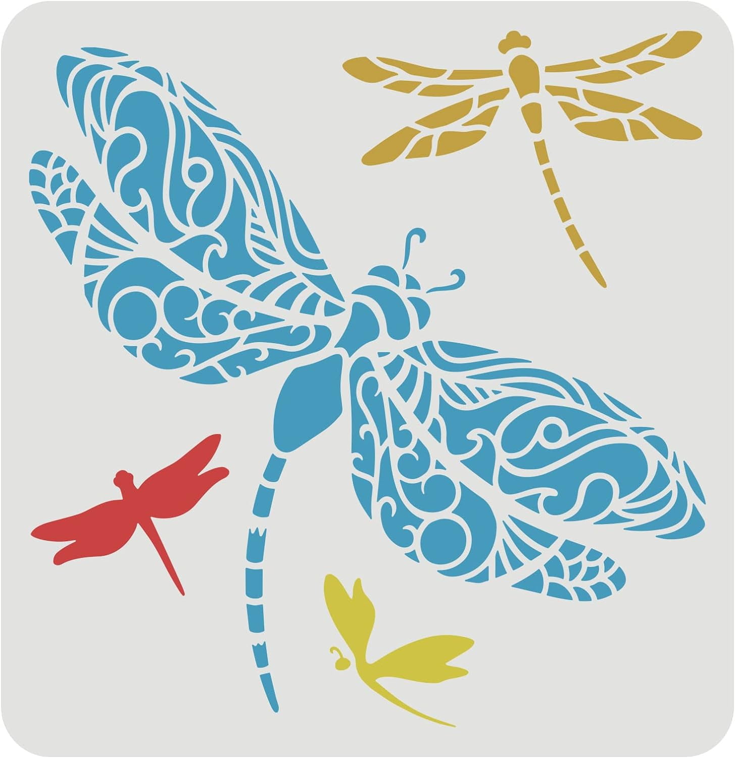 Dragonfly Stencils 11.8x11.8 inch DIY Dragonfly Stencil Template Plastic Dragonfly Pattern Stencils Reusable Dragonfly Stencils DIY Decor Stencil for Painting on Wood Floor Wall - Walmart.com 406-dragonfly-stencil-stock-vectors-and-vector-art-shutterstock