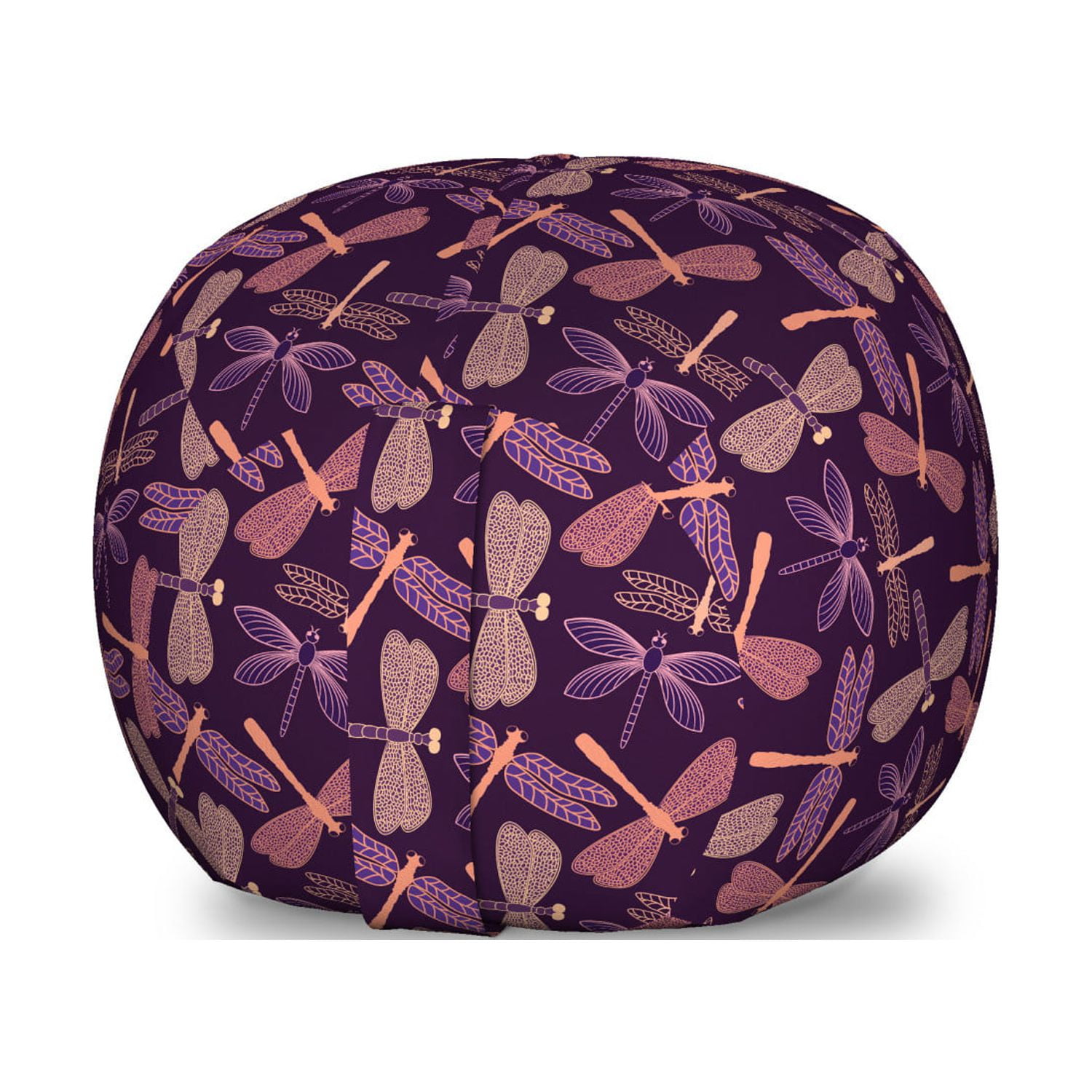 Dragonfly Storage Toy Bag Chair, Girly Feminine Design with Vintage ...