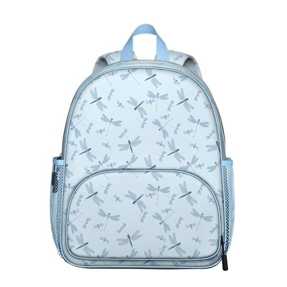 Dragonfly Student Backpack – Nature Lovers Insect Pattern Print Design For Student