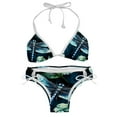thumbnail image 1 of Dragonfly Stylish Swim Suits Bikini Set: Detachable Sponge, Adjustable Strap, Two-Pack - Ideal for Beach and Pool %{scenes, 1 of 6