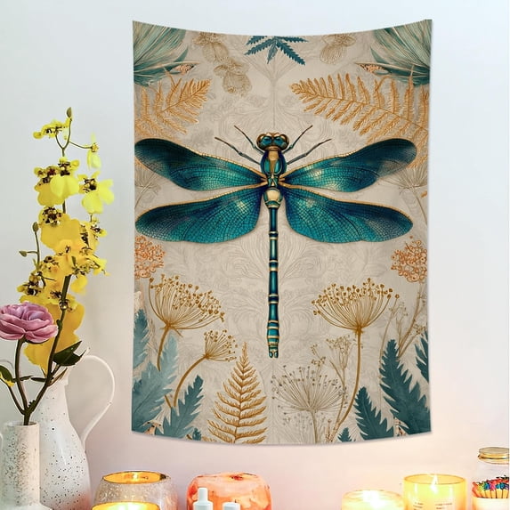 Picture of Mystical Black Cat Golden Moon Canvas Wall Art, Gustav Klimt Inspired ...