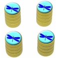 thumbnail image 1 of Dragonfly Tire Rim Wheel Aluminum Valve Stem Caps, Multiple Colors, 1 of 1