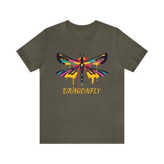 Dragonfly Unisex Jersey Short Sleeve Bella Canvas Tee