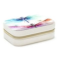 thumbnail image 1 of Dragonfly Velvet Portable Storage Box with Removable Compartment – Gift-Ready, Earring Holder Jewelry Box and Jewelry Organizer, 1 of 7