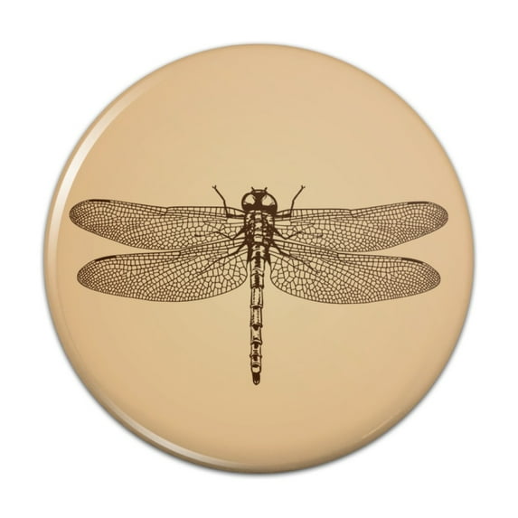 Dragonfly Vintage Insect Pinback Button Pin