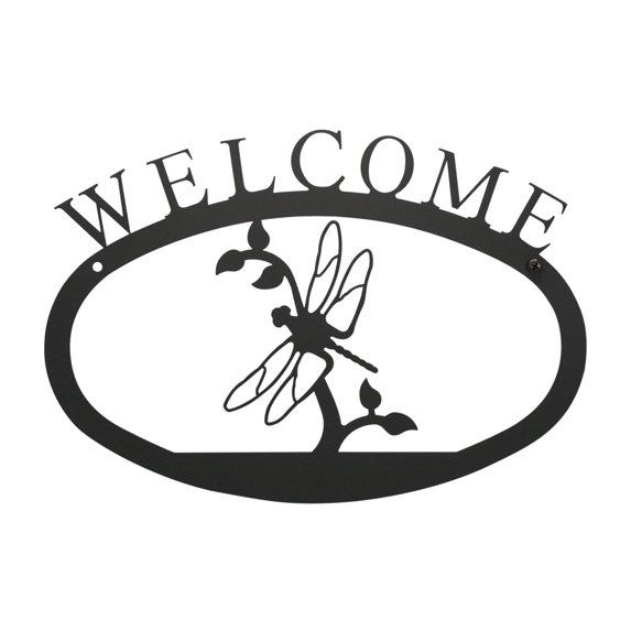 Dragonfly - Welcome Sign Large