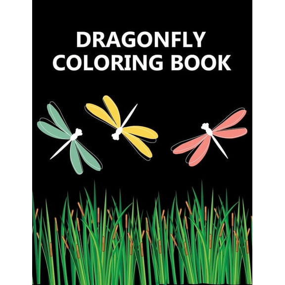 Dragonfly coloring book (Paperback)