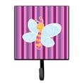 thumbnail image 1 of Dragonfly in Pink Stripes Leash or Key Holder, 1 of 1